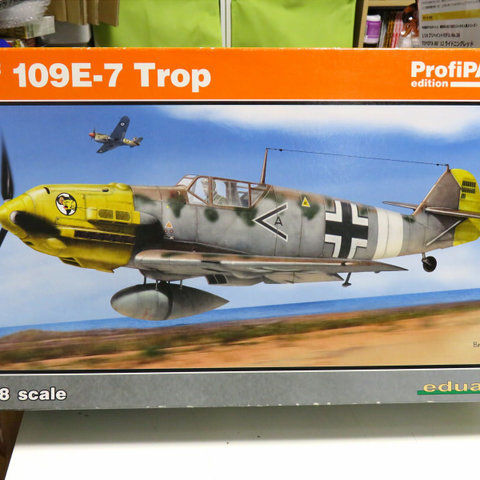 【制作代行】エデュアルド 1/48 Bf 109E-7 Trop 制作過程サムネイル