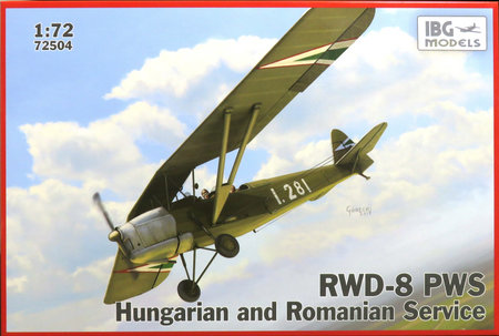 1/72 ポーランド複座練習機RWD-8・ハンガリー&ルーマニア軍仕様