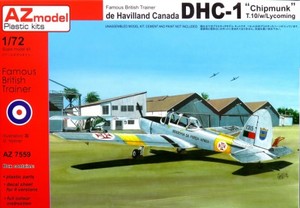 1/72 カナダ DHC-1 チップマンク T.10 ライカミングエンジン