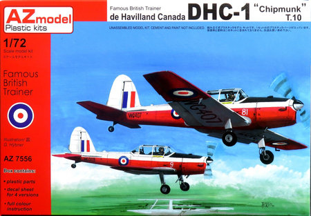 1/72 デ・ハビランド・カナダ DHC-1 チップマンク T.10