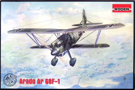 1/48 独・アラド Ar68F-1 複葉戦闘機