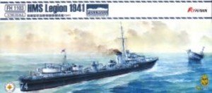 1/700 イギリス海軍駆逐艦 リージョン 1941年