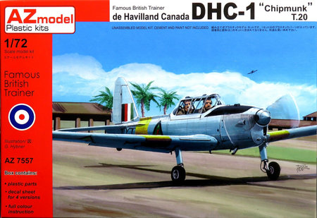 1/72 デ・ハビランド・カナダ DHC-1 チップマンク T.20