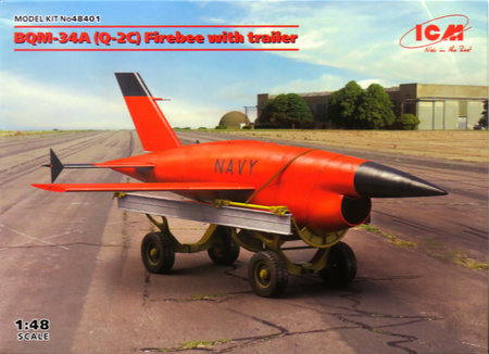 1/48 BQM-34A (Q-2C) ファイアビー w/トレーラー