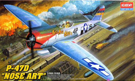 1/48 P-47D サンダーボルト "ノーズアート"