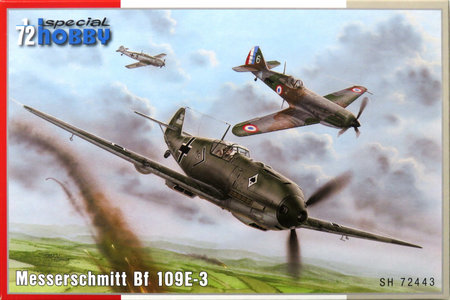 1/72 独・メッサーシュミット Bf109E-3戦闘機
