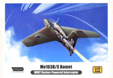 1/72 ドイツ ロケット戦闘機 Me163B/S コメート (2機セット)