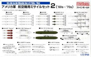 1/72 アメリカ軍 航空機用ミサイルセット 2  (`60s～`70s)