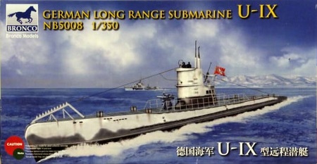 1/350 ドイツ Uボート U-9型 潜水艦 (遠洋型)